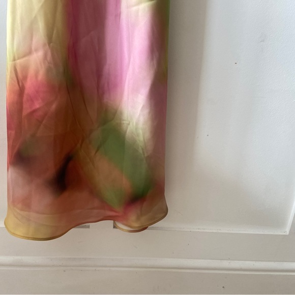 Zara Tie Dye Print Strap Slip Dress - Size Small - Picture 6 of 9